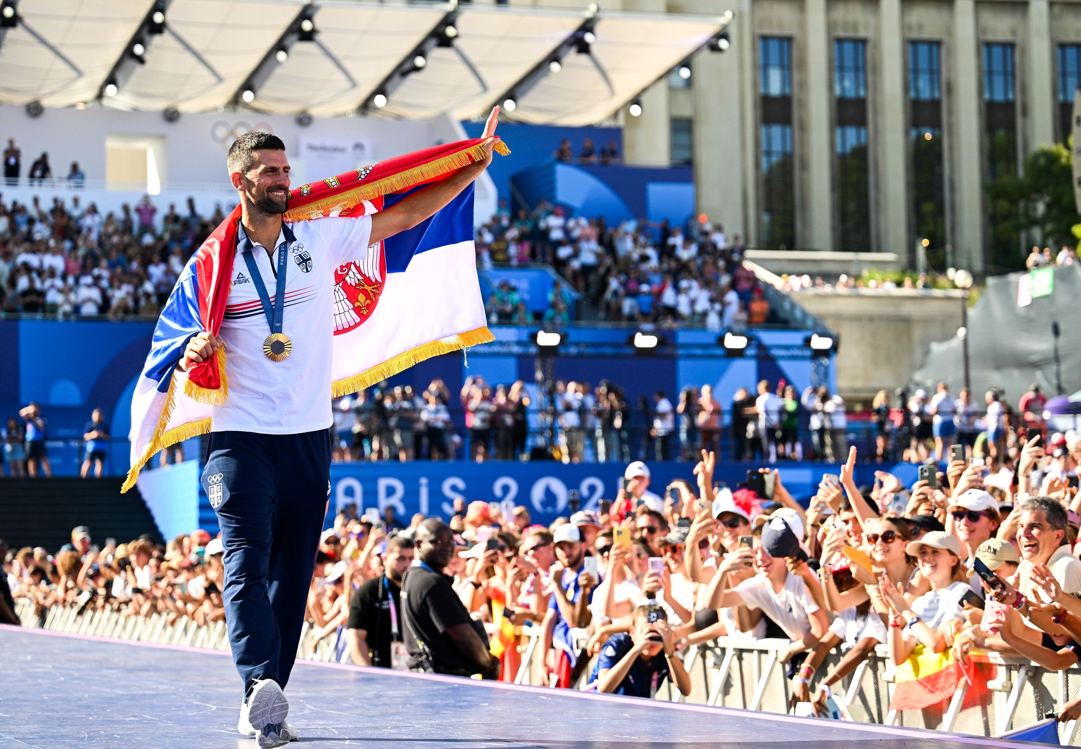 Novak Djokovic Remporte L Or Aux Jeux Olympiques