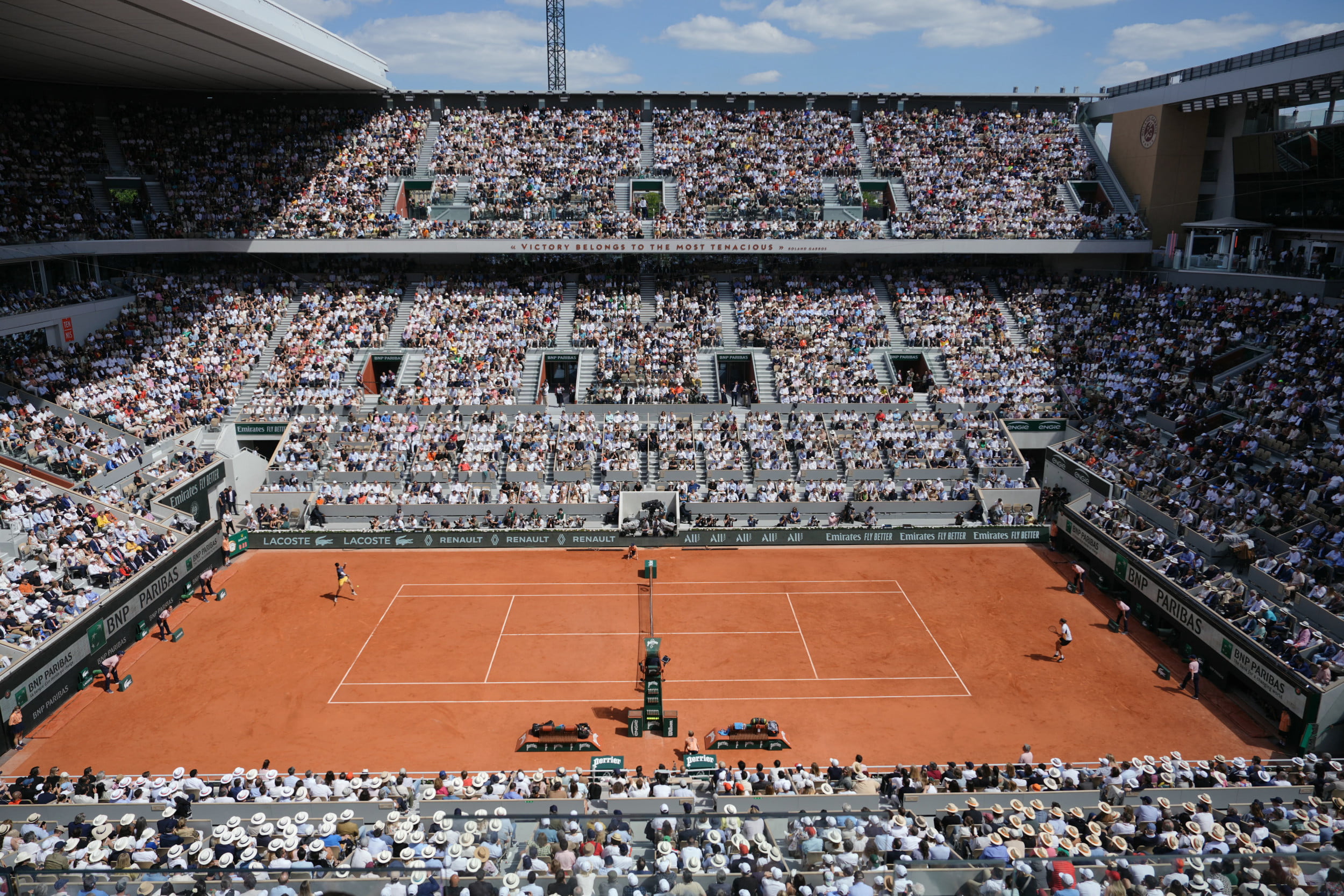 Les JO de Paris 2024 RolandGarros transformé pour une quête