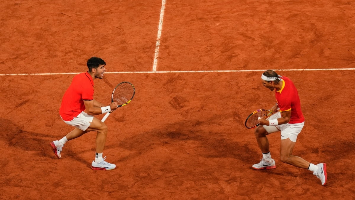 Nadal et Alcaraz triomphent en double pour leur premier match aux Jeux